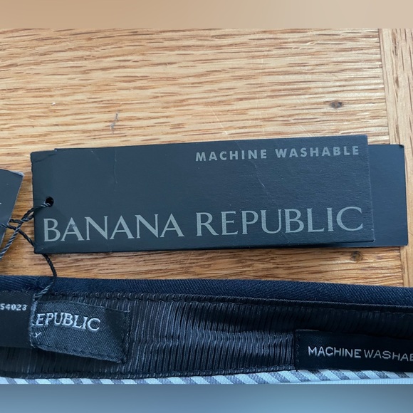 Banana Republic Navy Avery Pant w/ Red/White Racing Stripe, Women’s Size 6, NWT - Picture 11 of 14